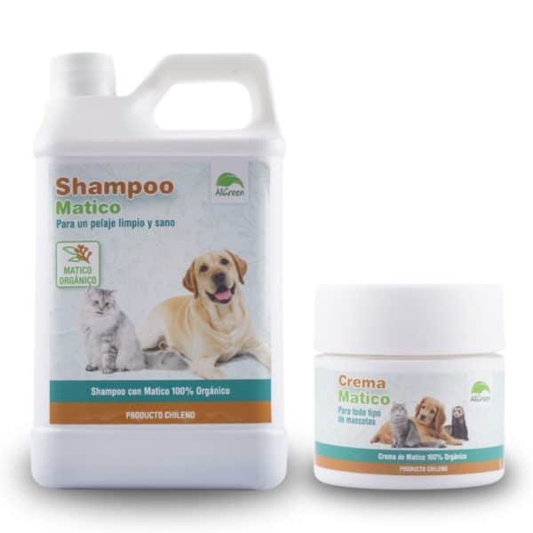 Pack oferta: Shampoo 1L + Cream de Matico AllGreen
