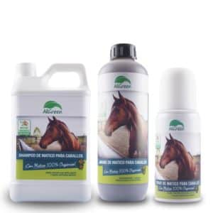 Pack oferta: Shampoo+ Jarabe + Spray de matico para Caballos